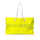 The Heaux Bag by EmojiTease (Yellow/Green)